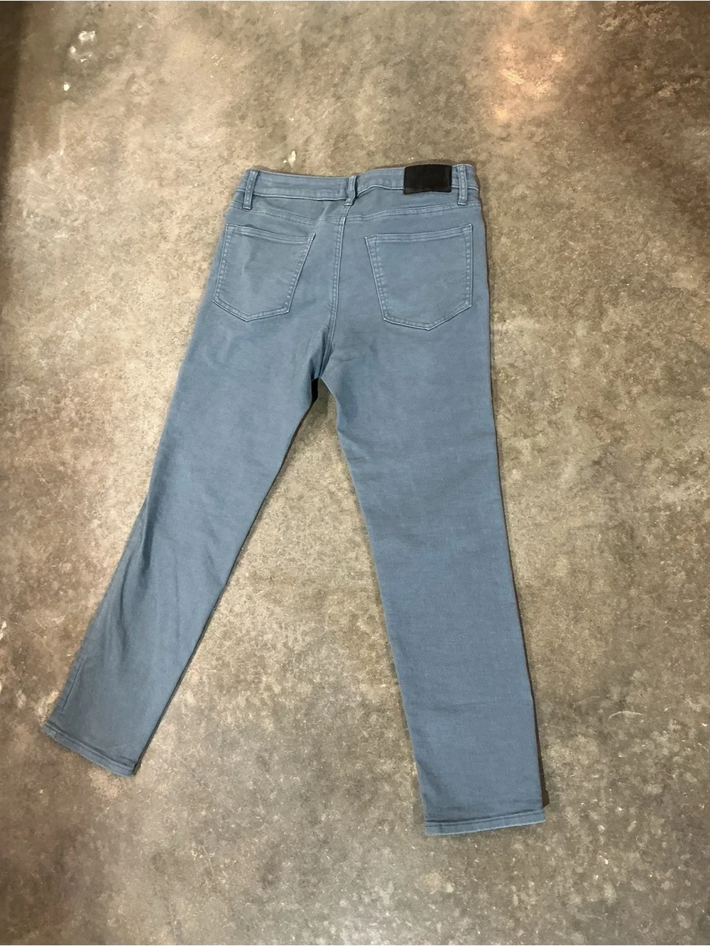 Express Men’s Slim Gray Blue Stretch Jeans 31x30 Conscious Edit Modern pants